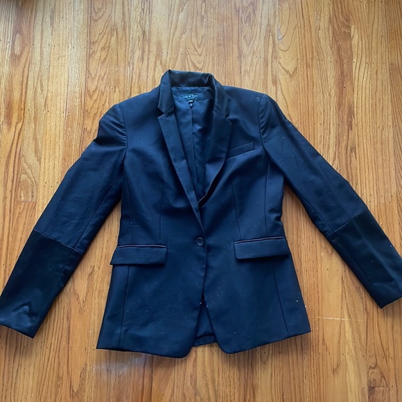 Rag and bone blazer size 6 black - Picture 7 of 7